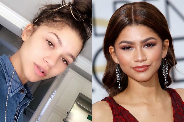 Zendaya No Makeup Headshots